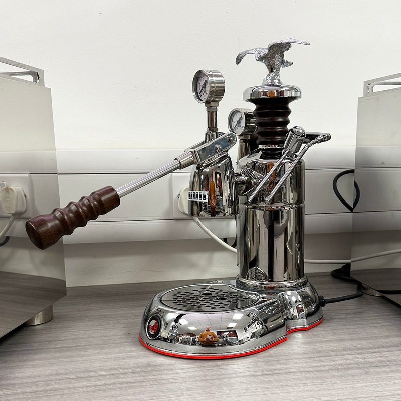 EX SHOWROOM MODEL La Pavoni Lever Esperto Abile (Chrome) 240v – LPLESA01UK
