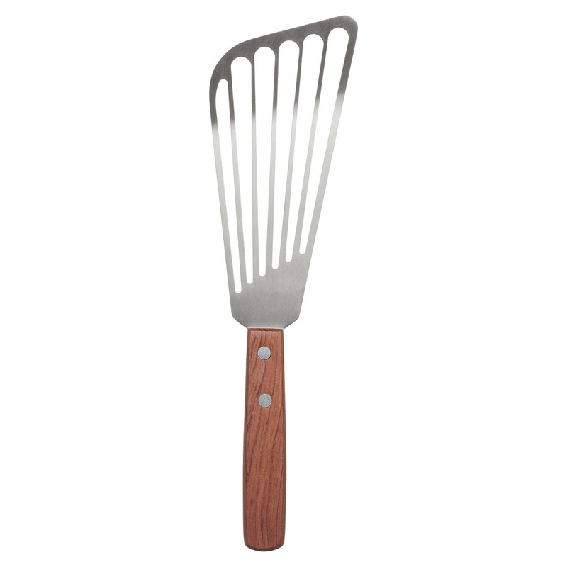 Fish Spatula with Slotted Angled Blade
