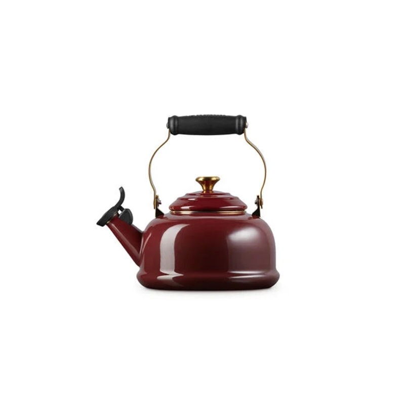Le Creuset Classic Whistling Kettle with Gold Knob 1.7 Qt. – Rhone