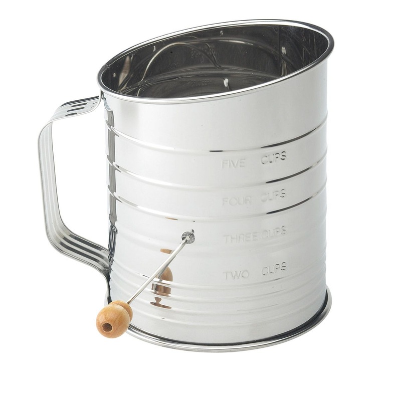 Mrs. Anderson’s Baking Hand Crank Sifter, 5 Cup