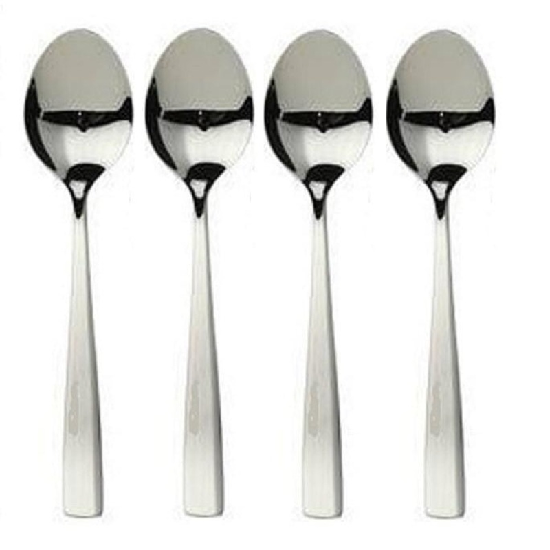 Oneida Andorra Set of 4 Teaspoons 6 1/4″ Quality 18/10 Stainless