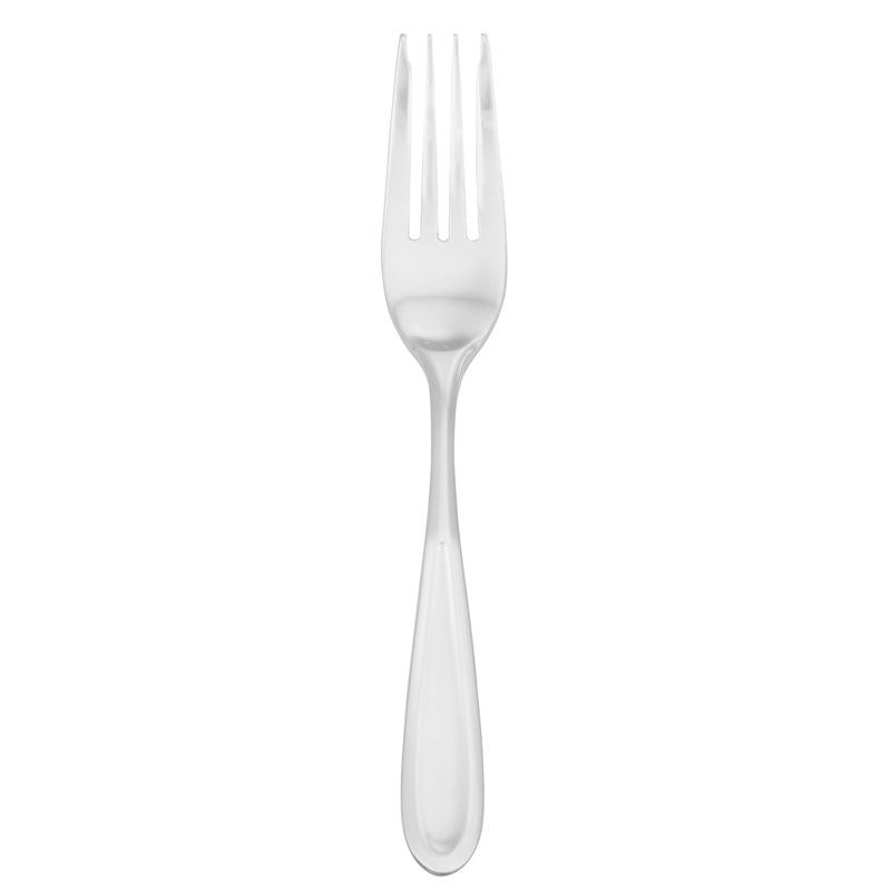 Walco 2006 Modernaire 7″ 18/10 Stainless Steel Extra Heavy Weight Salad Fork – 12/Pack