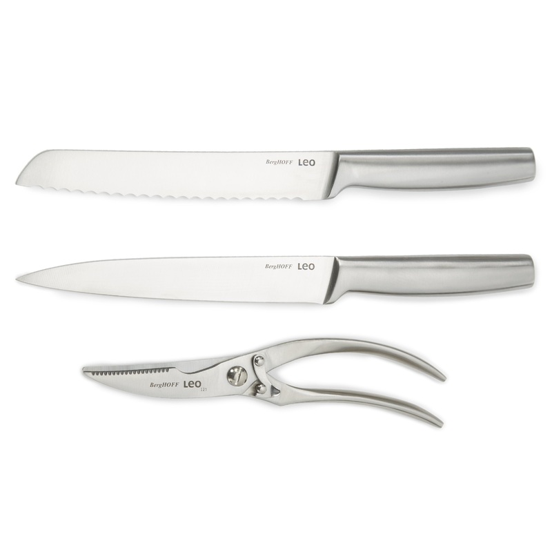 BergHOFF Leo Legacy 3Pc Stainless Steel Cutlery Set