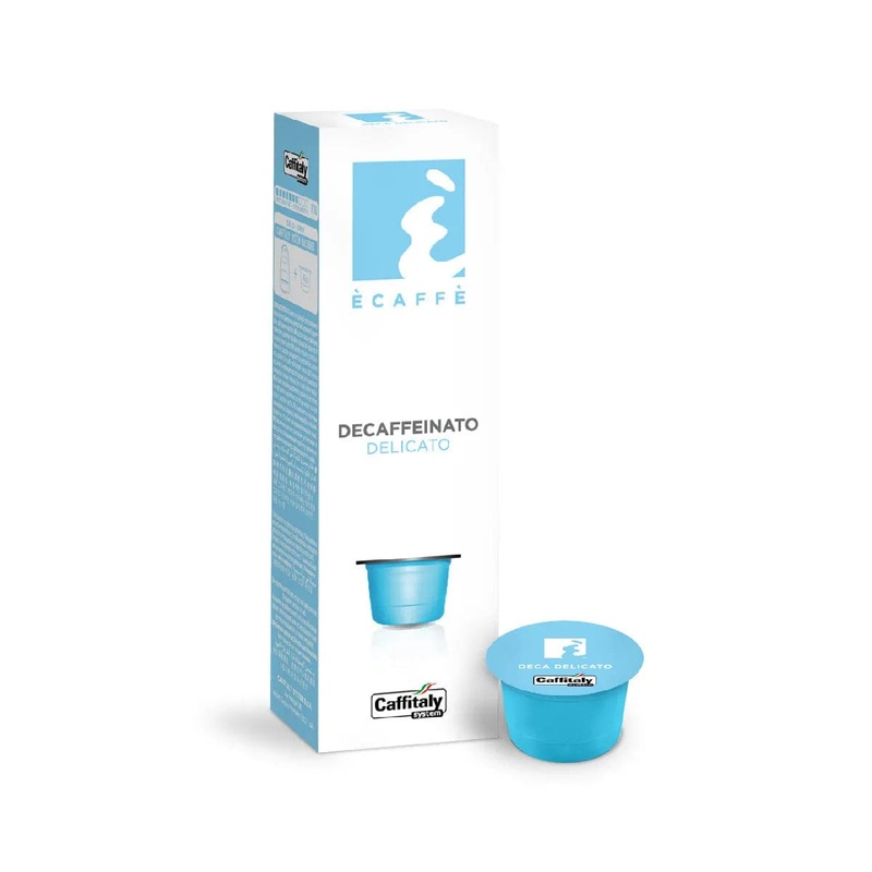 Caffitaly caff Decaf Delicato Decaffeinato Espresso Coffee Capsules