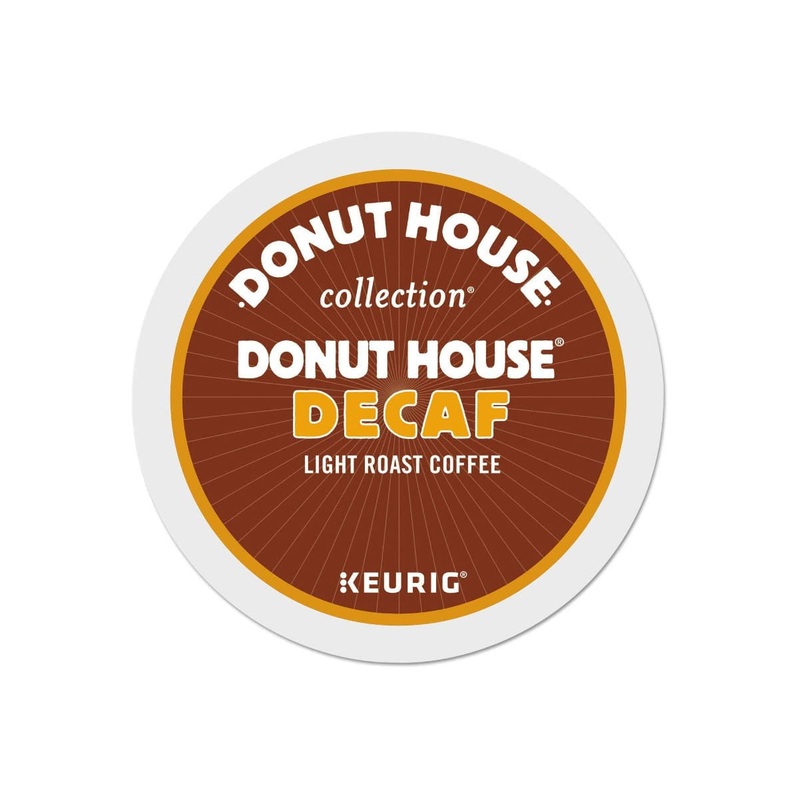 Donut House Collection Decaf Donut House K-Cup Pods (Case of 96)