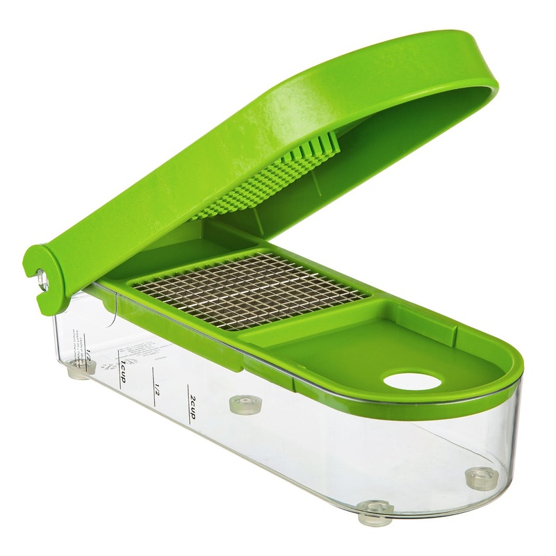 Progressive Prepworks Onion Chopper, Green/White