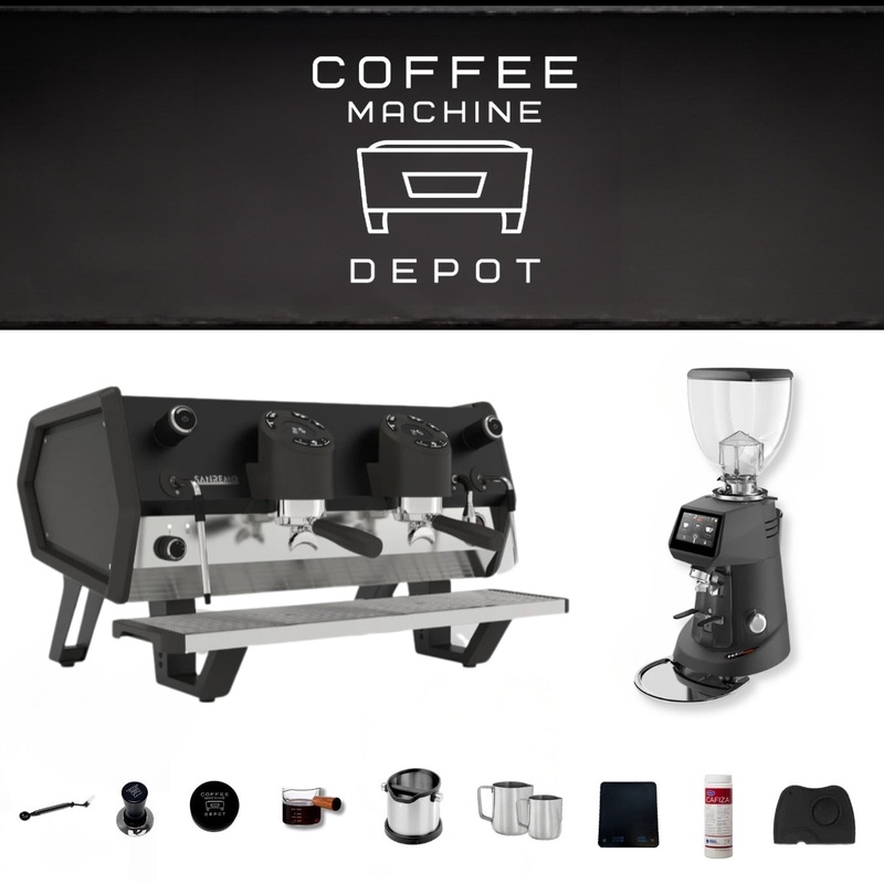 Sanremo D8 Commercial Espresso Machine & Fiorenzato F64 Evo Sense Grinder Combo Package