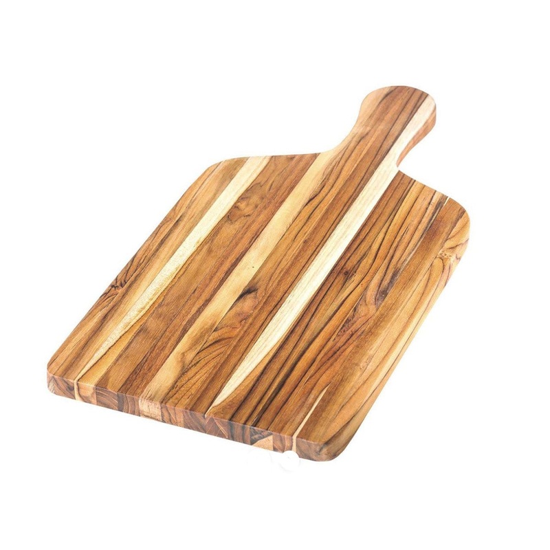 TeakHaus Square Marine Paddle Cutting & Serving Board