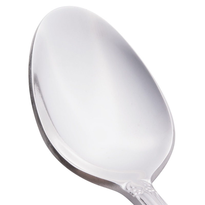 World Tableware 901 001 Lady Astor 5 7/8″ 18/0 Stainless Steel Heavy Weight Teaspoon – 12/Pack