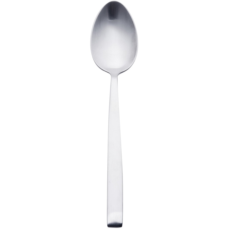 Arcoroc T7810 Satineo 5 1/2″ 18/0 Stainless Steel Heavy Weight European Teaspoon by Arc Cardinal – 12/Pack