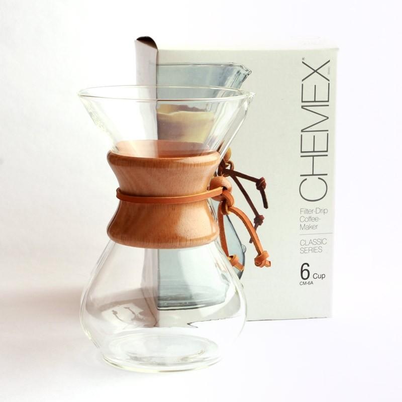 Chemex 6 Cup Classic Pour-Over Coffee Maker