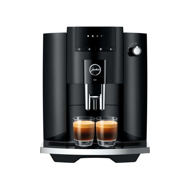 Jura E4 Super Automatic Coffee & Espresso Machine 15466 (Piano Black)