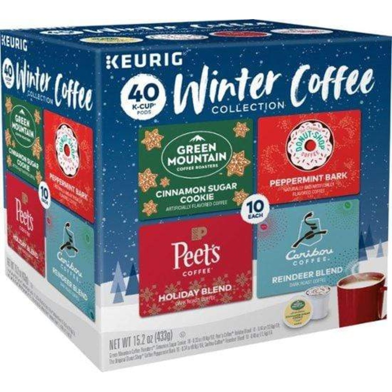Winter Coffee Collection K-Cup Coffee – 40 Count Box