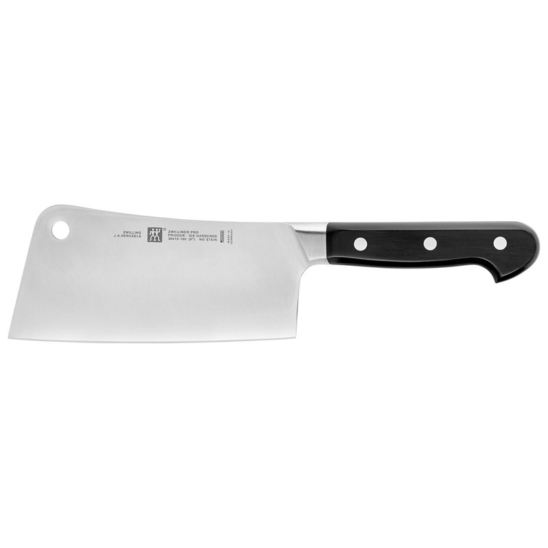 Zwilling Pro Stainless Steel Meat Cleaver, 6-Inches